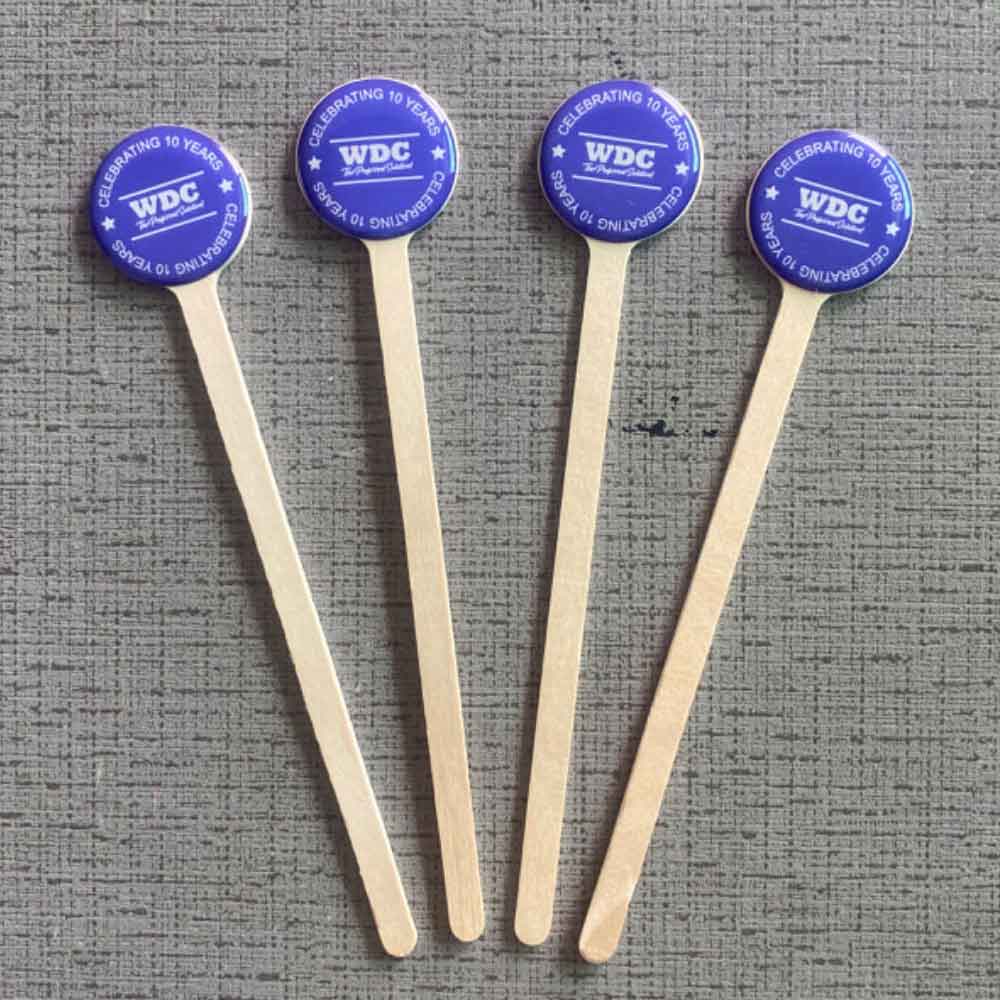 custom wood cocktail stirrers