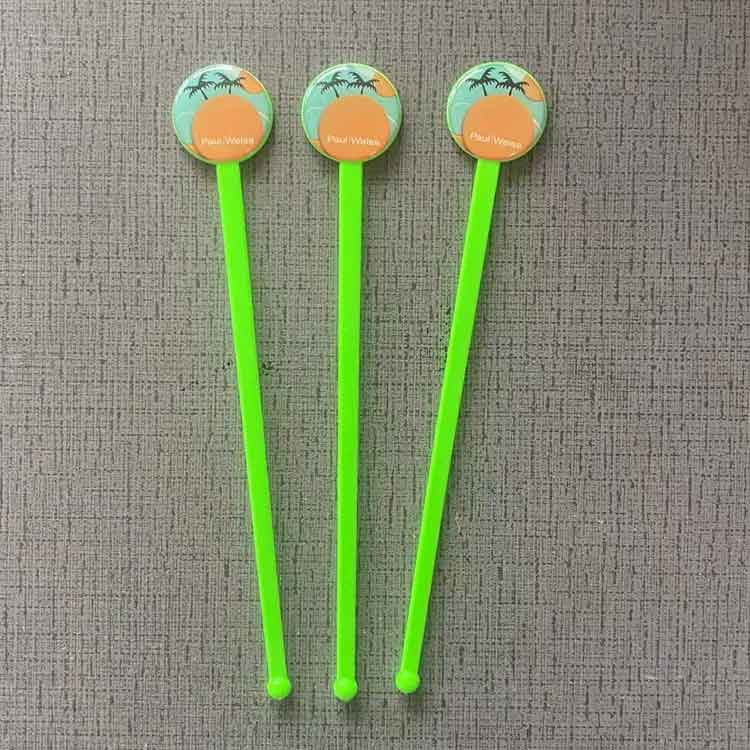 custom drink stirrers with logo